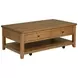 Payne Distressed Brown Rectangular Lift Top Coffee Table