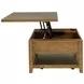 Payne Distressed Brown Rectangular Lift Top Coffee Table