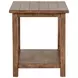Payne Distressed Brown End Table