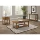 Payne Distressed Brown 1 Drawer End Table