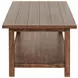 Payne Distressed Brown Coffee Table