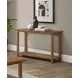Payne Distressed Brown Entryway Console Table