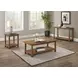Payne Distressed Brown Entryway Console Table