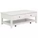 Payne Distressed White Rectangular Lift Top Coffee Table