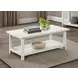 Payne Distressed White Coffee Table