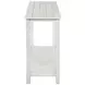 Payne Distressed White Entryway Console Table