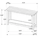 Payne Distressed White Entryway Console Table