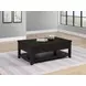 Payne Distressed Java Rectangular Lift Top Coffee Table