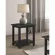 Payne Distressed Java End Table