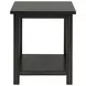 Payne Distressed Java End Table