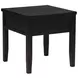 Concord Distressed Java 1 Drawer Square End Table