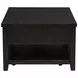 Concord Distressed Java 2 Drawer Rectangular Coffee Table