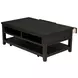 Concord Distressed Java 2 Drawer Rectangular Coffee Table