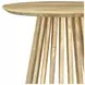 Touhy Natural Mango Round End Table
