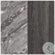 Gladstone Distressed Gray Faux Marble Round End Table