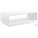 Paseo White High Gloss Rectangular Occasional Table Set