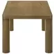 Castlewood Brown Oak Rectangular Coffee Table