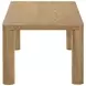 Castlewood Light Oak Rectangular Coffee Table