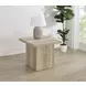 Devar Distressed Pine Square End Table