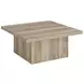 Devar Distressed Pine Square Coffee Table