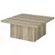 Devar Distressed Pine Square Coffee Table