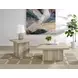 Devar Distressed Pine Square Coffee Table