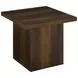 Devar Dark Pine Square End Table