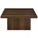 Devar Dark Pine Square Coffee Table