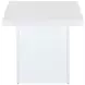 Devar White Square Occassional Table Set