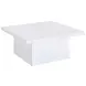 Devar White Square Coffee Table