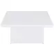 Devar White Square Coffee Table