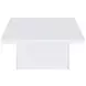 Devar White Square Coffee Table