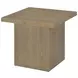 Devar Latte Square End Table