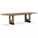 Tristan Swiss Coffee 108" Extendable Rectangular Dining Table