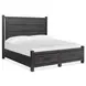 Plum Creek Ravenwood Black Queen Storage Panel Bed