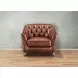 Lorwell Mocha Leather Upholstered Accent Chair