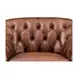 Lorwell Mocha Leather Upholstered Accent Chair