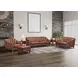 Lorwell Mocha Leather Upholstered Accent Chair