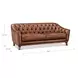 Lorwell Mocha Leather 84" Sofa