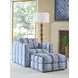Key Biscayne Granville Indigo Upholstered Accent Chair
