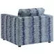 Key Biscayne Granville Indigo Upholstered Accent Chair