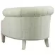 Kendrick Kensington Place Aqua Upholstered Lounge Chair with Nailhead Trim