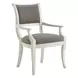 Eastport Oyster Bay Gray Upholstered Arm Chair