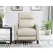 Arden Vanilla Top Grain Leather Zero Gravity Power Recliner with Power Headrest
