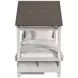 Lodge Cookies and Cream Twin Novelty Bed with Full Roof