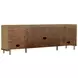 Arini Sand Wash 2 Door Rattan Cane TV Stand