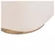 Nora Nathan Ginger and Light Brown Upholstered Swivel Accent Chair