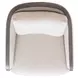 Nora Nathan Ginger and Dark Brown Upholstered Swivel Accent Chair
