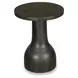 Saddlewood Coffee Bean Round Accent Table