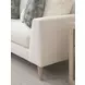 Sunset Key Roswell White 91" Sofa with Pillows